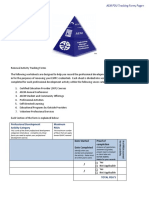 AEM PDU Tracking Form - Revised 2015-1