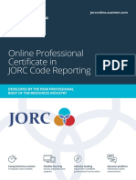 JORC Online Learning Brochure Digital