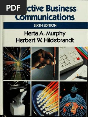 Business communication by herta a murphy pdf free
