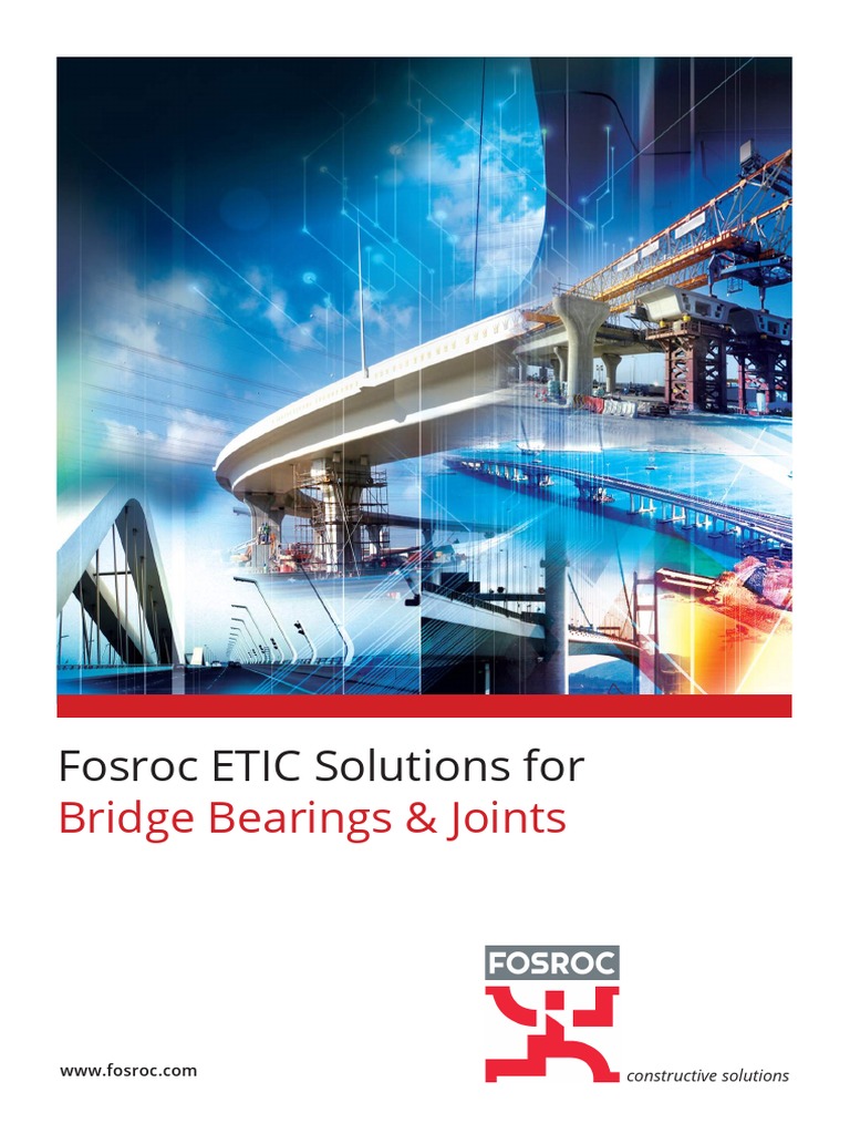 Fosroc Bridge Bearing and Joints Brochure | PDF | Prestressed Concrete ...