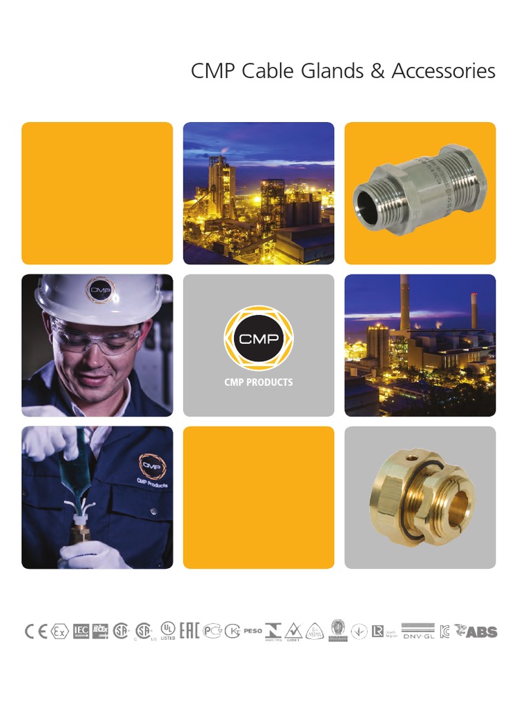 CMP Cable Glands and Accessories Guide | PDF