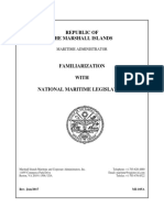 MI-105AFamiliarization With National Maritime Legislation