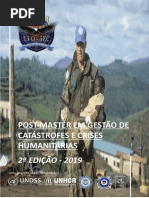 Projecto Post Master Castatrofe 2019