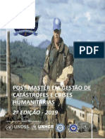 Projecto Post Master Castatrofe 2019