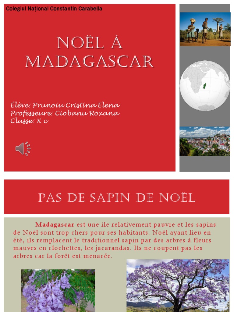 Noel A Madagascar  PDF  Madagascar  Noël