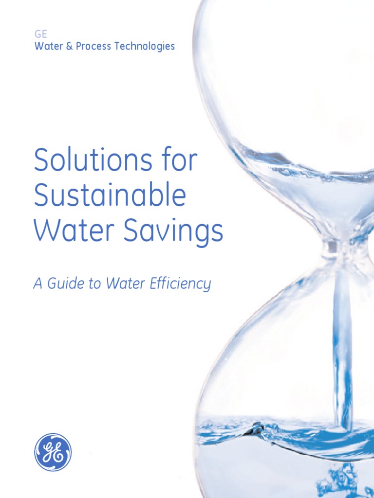 Solutions For Sustainable Water Savings: A Guide To Water Efficiency ...
