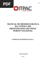 Manual Biossegurança Da Clínica de Odontologia 2015