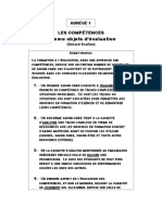 ABRÉGÉ-1 : LES COMPÉTENCES comme objets d’évaluation (Gérard Scallon)