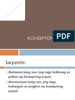 Konseptong Papel