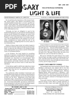 The Rosary, Light & Life - Rosary Confraternity Newsletter - Vol.60n3