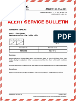 Alert Service Bulletin: ASB EC135-33A-023