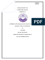 Compulsory Licensing and Its Scope Under Indian Patent Law