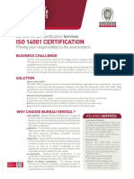 Iso 14001 Certification: Bureau Veritas Certification Services