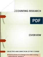 Accounting Research