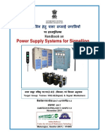 Handbook On Power Supply Systems For Signalling