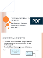 Cse 205: Digital Logic Design: Dr. Tanzima Hashem Assistant Professor Cse, Buet