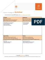 NOTA TOPIK 3 - SWOT AnalysisWorksheet Kwen Yau PDF