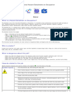 Baker: International Hazard Datasheets On Occupation