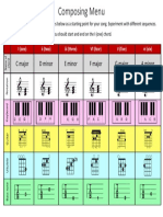 Composing Menu CHORDS