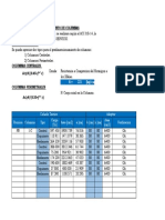 Predimesionamiento de Columnas 2018