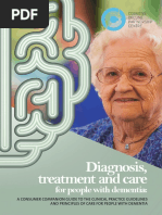 Diagnosis, Treatment and Care For People With Dementia