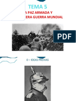 Tema 5 - Primera Guerra Mundial