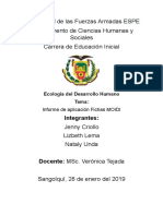 Informe de Aplicacion Fichas MOIDI-1.1-1