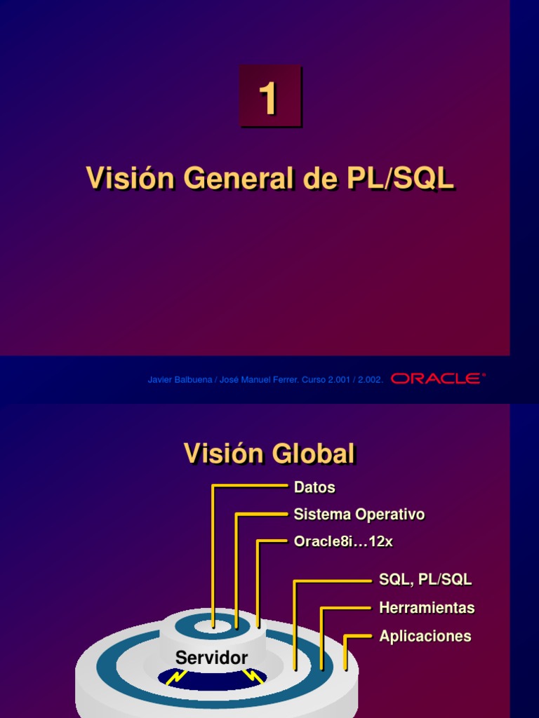 Introducción a PL/SQL y Variables | PDF | Pl / Sql | SQL
