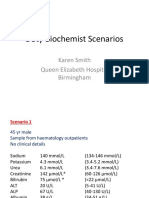 Karen Smith Duty Biochemist Scenarios
