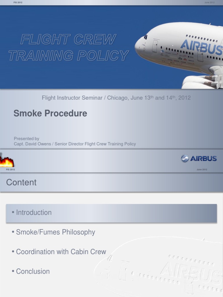 Smoke Procedure | Download Free PDF | Aviation | Airbus