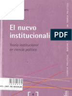 Peters Guy - El Nuevo Institucionalismo (2003)