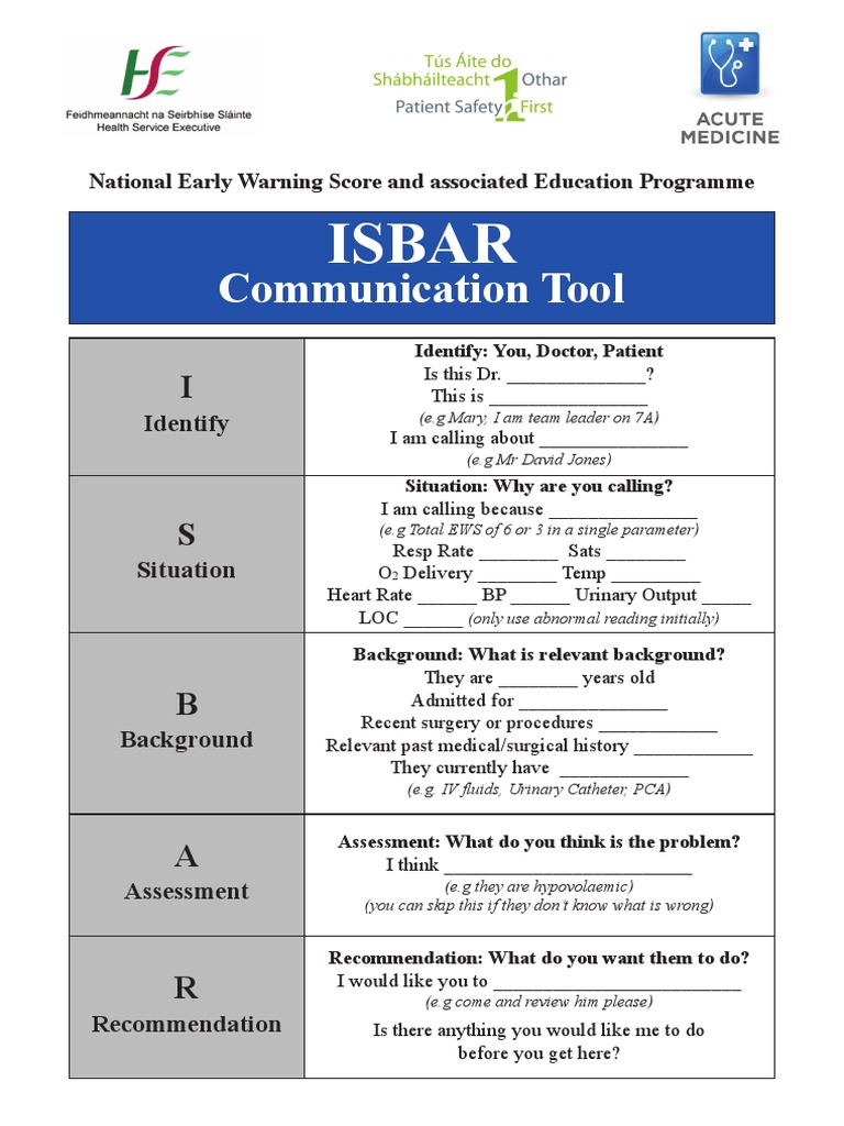 isbar-communication-tool