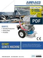 Rotary: Gunite Machine