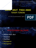 Diare Akut Pada Anak Terapi Terkini: DR Vita Susianawati, Spa, MSC