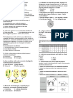 Evaluacion Diagnostica 6 Biologia