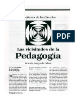 Las Visicitudes de La Pedagogía (Graciela Amaya de Ochoa