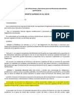 Decreto Supremo Nº 011-98-Ed