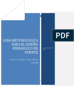 Guia Metodologia para El Diseño Hidraulico de Puente