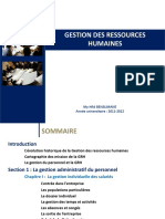 Gestion Des Ressources Humaines: My Hfid Benslimane Année Universitaire: 2011-2012