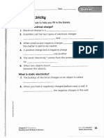 Static Electricity Outline