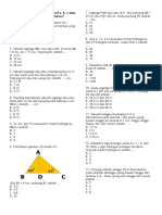 Soal Phytagoras Kelas 8