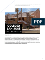 Colegio San José, Proyecto de #MisiónXXI