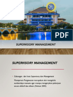 SUPERVISORY MANAGEMENT Fix