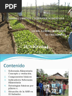 Cambio Climatico y Seguridad Alimentaria