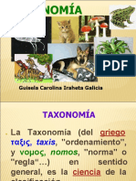TAXONOMÍA - PPT (Recuperado)