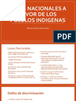 Leyes Nacionales a Favor de Los Pueblos Indigenas