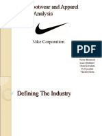 Nike Industry Analysis Presentation