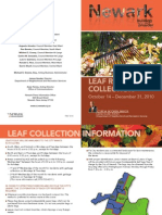 Newark Leaf Collection Information