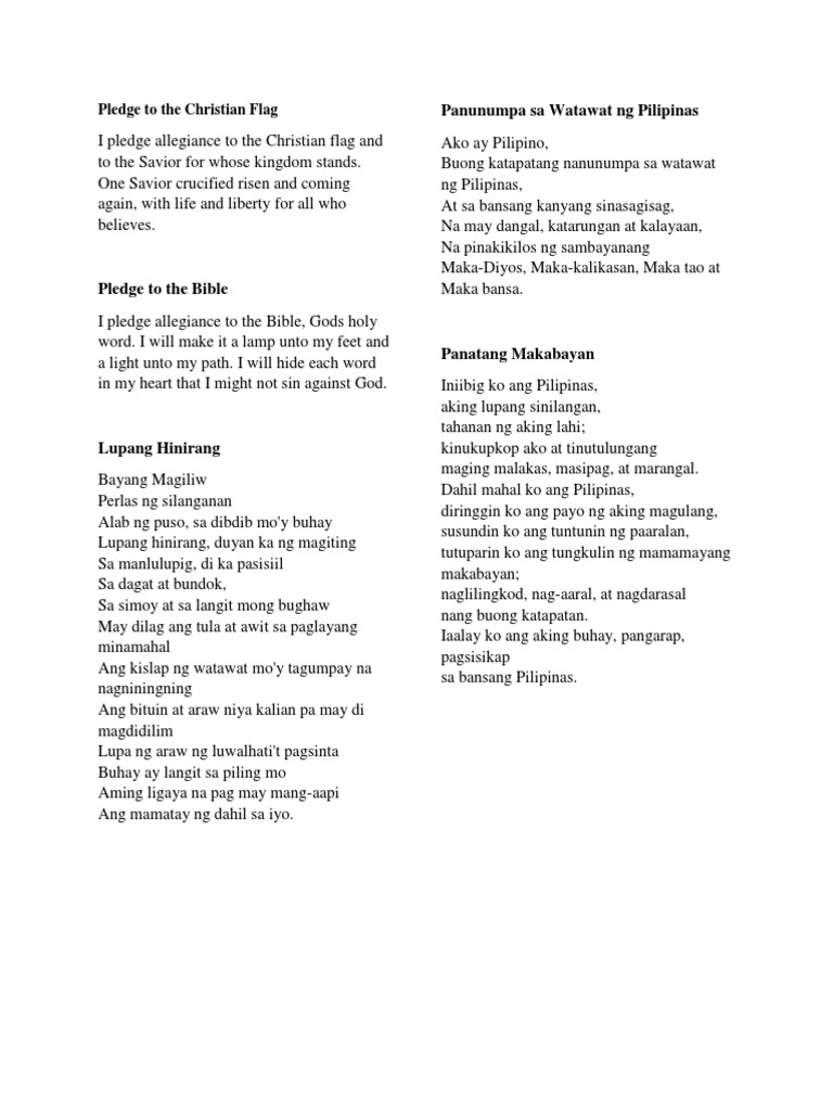 Different Kinds of Pledge | PDF