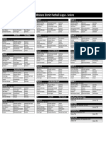 MDFL Fixture 2019